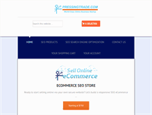 Tablet Screenshot of pressingtrade.com